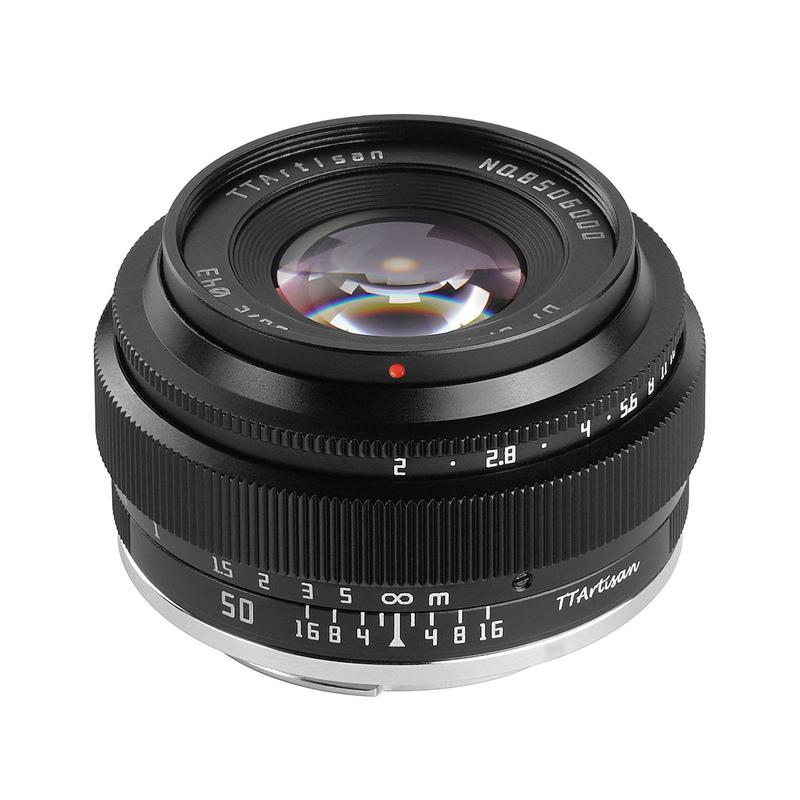 TTArtisan 50mm f/2 単焦点レンズ 富士フイルムXマウント 国内正規品