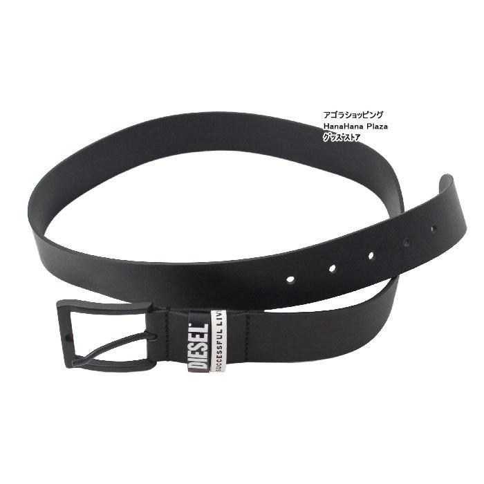 DIESEL（ディーゼル） ベルト X06559 PR013 T8013 ブラック BLACK B