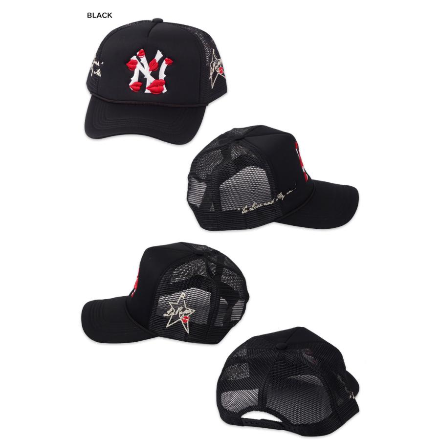 LA ROPA Life ラロパ SIGNATURE 'NY'TRUCKER HAT BLACK/WHITE