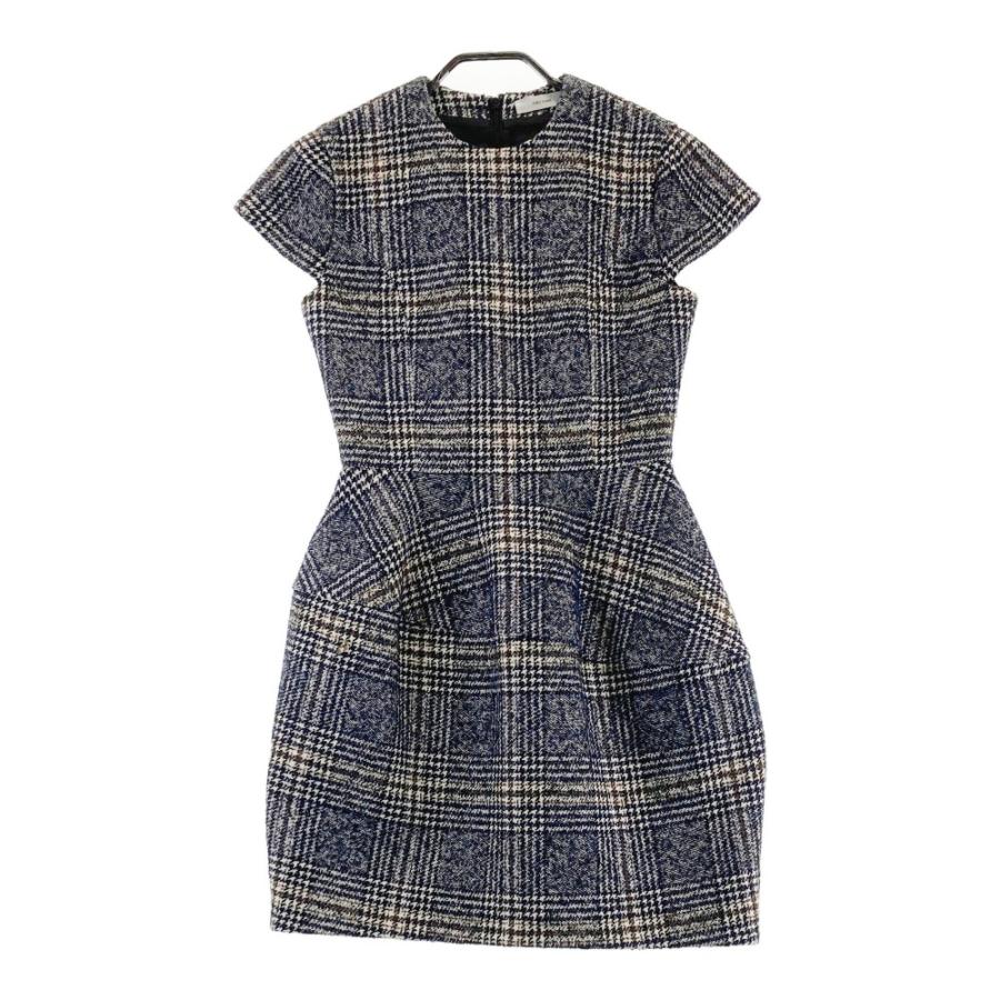 YOKO CHAN（ヨーコチャン） ワンピース チェック ネイビー系 38