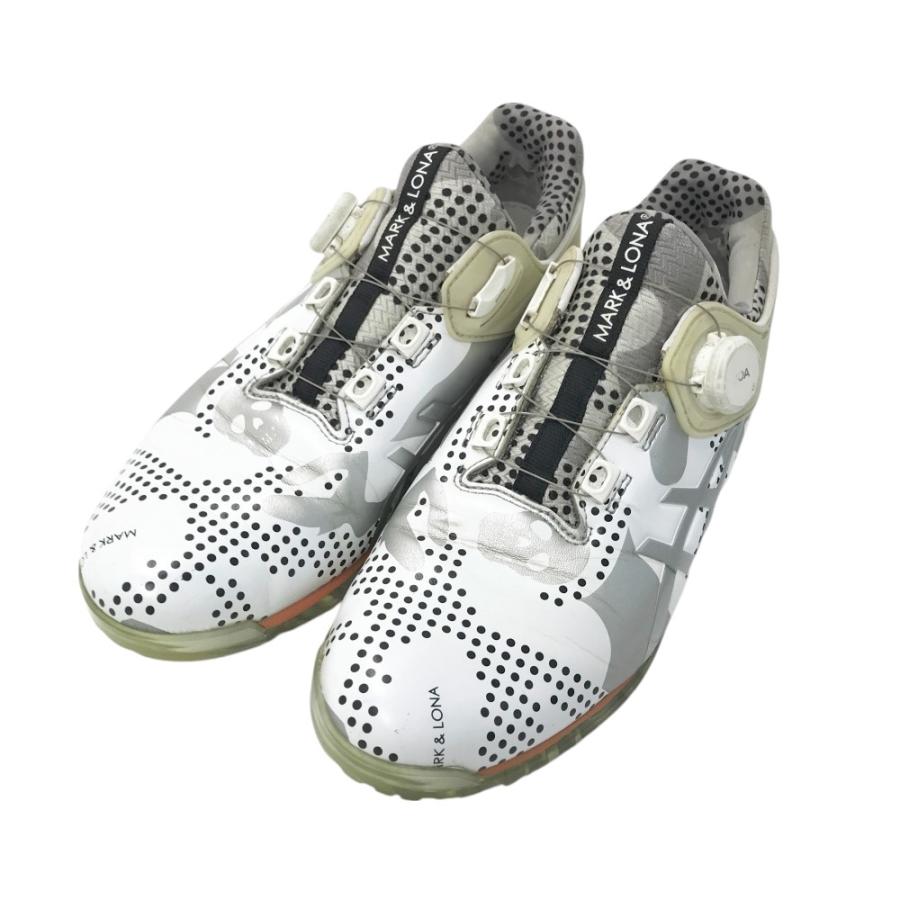 MARK ＆LONA ゴルフシューズ ホワイト スカル 27cm MARK ＆LONA ゴルフ