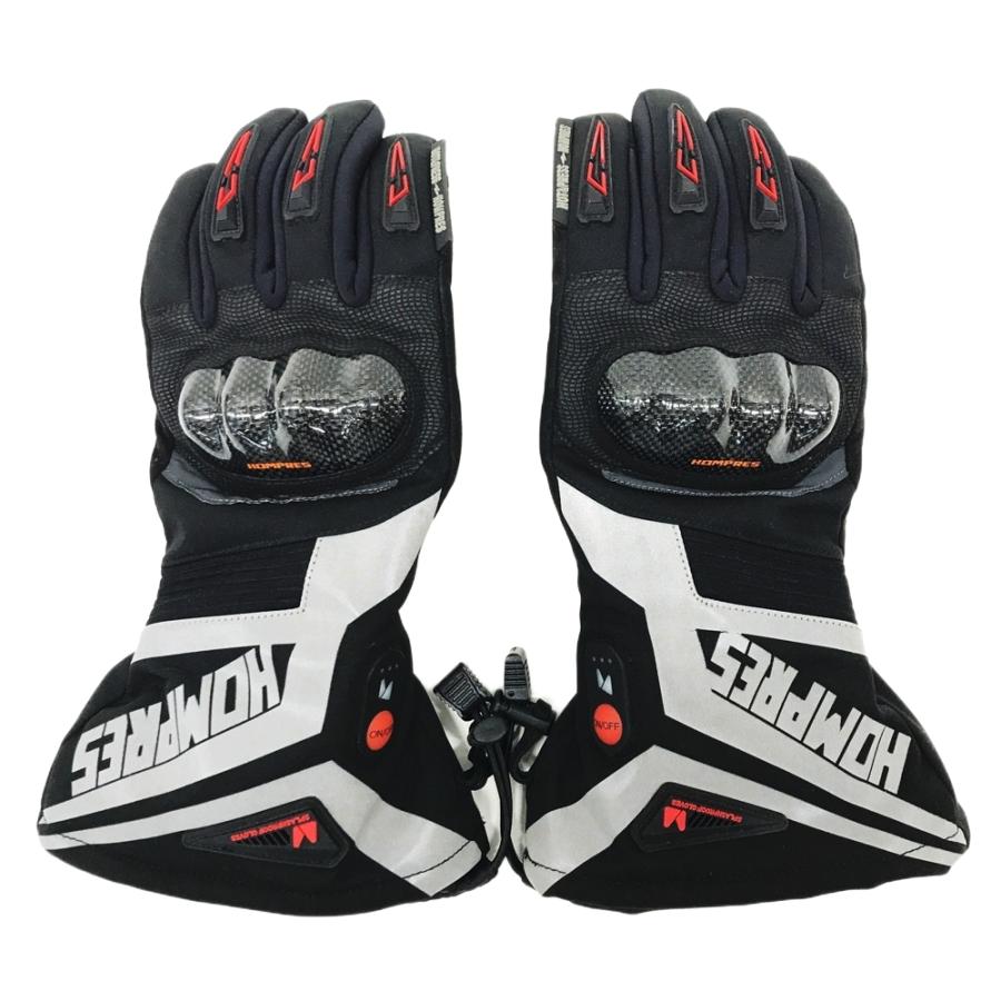 HOMPRES 電熱グローブ ブラック系 L バイクウェア : ブランド古着