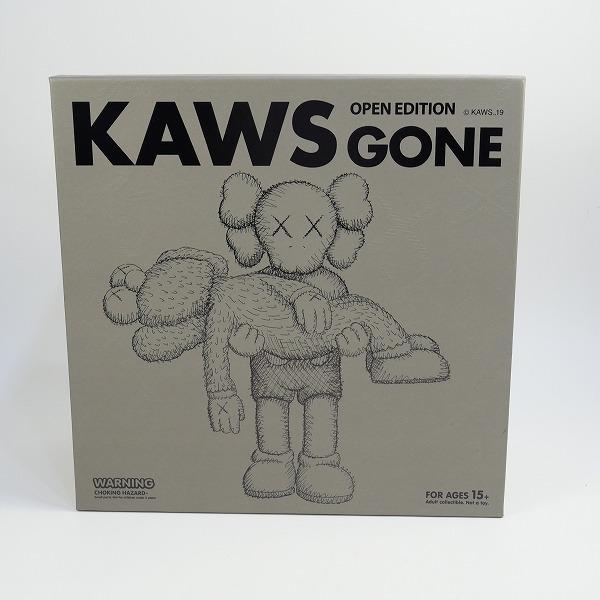カウズ KAWS ×MEDICOM TOY メディコムトイ GONE フィギュア 茶 Size