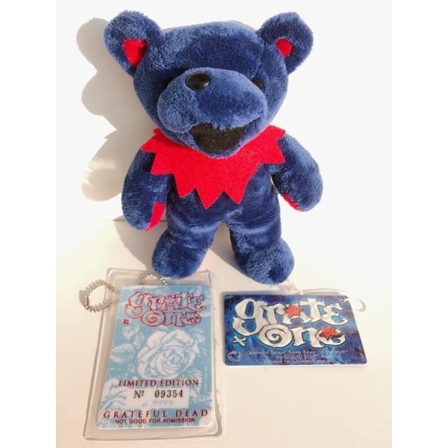 くまぬいぐるみ 限定生産 グレイトフルデッドビーンベア Grateone 背中