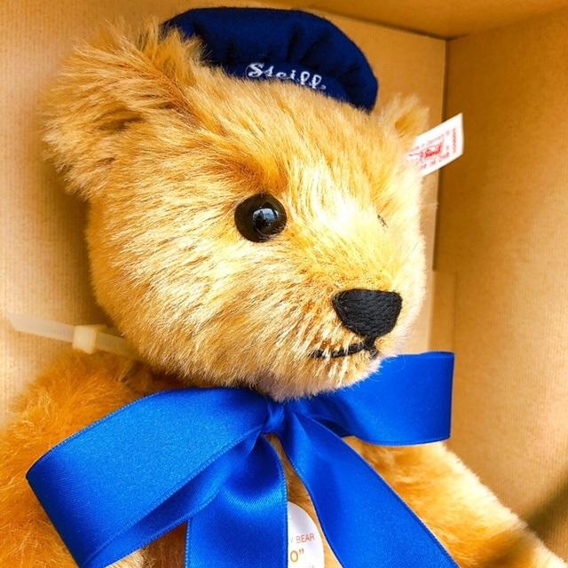 Steiff シュタイフ 上下セット ブルー 90サイズ 100サイズ Steiff