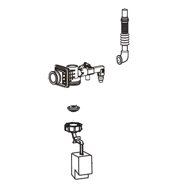 LIXIL（リクシル） トイレ部品 ボールタップ TF-ZA180B-1 【主にDT