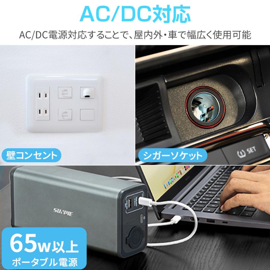 SUNPIE ポータブル 冷蔵庫 車載 30L 2室 1年保証 -20℃〜10℃ ミニ冷蔵庫