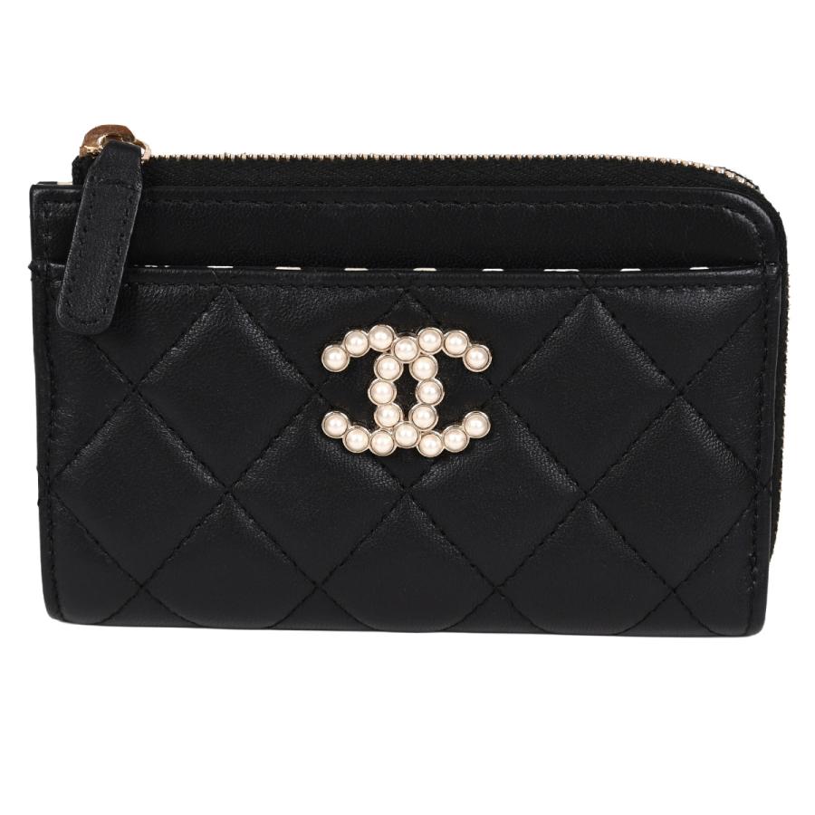 CHANEL（シャネル） パール ココマーク マトラッセ コイン カード