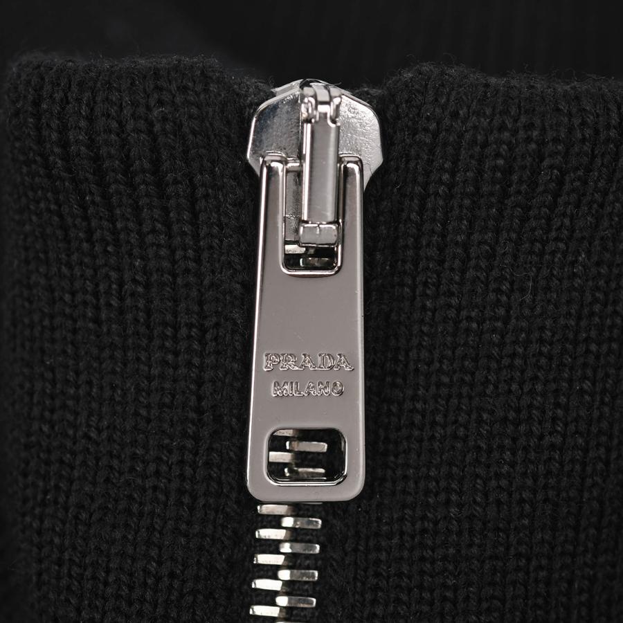 PRADA（プラダ） ニット ナイロン ブルゾン ジップアップ ジャケット