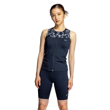 NIKE（ナイキ） （レディース）フィットネス水着 水泳 ジップ付き