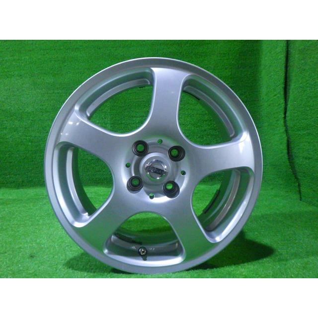 キューブ 中古 日産純正 ホイール アルミ 15インチ 6J 4穴 1本 100