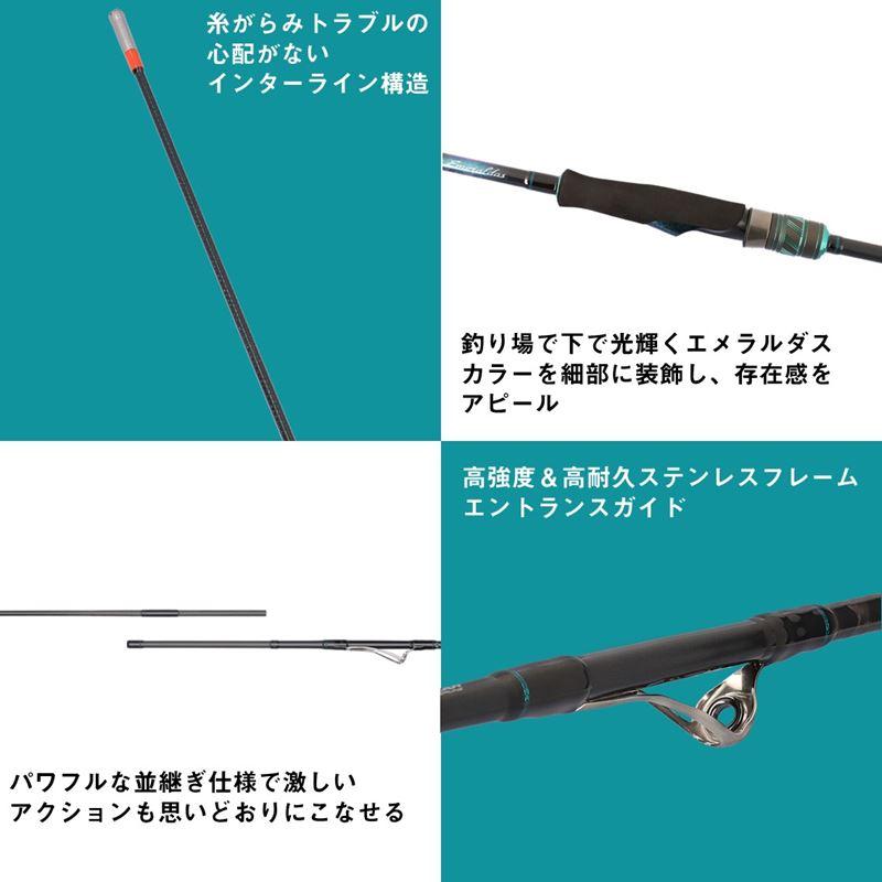 DAIWA（ダイワ） エギングロッド 25 エメラルダス X IL(インターライン