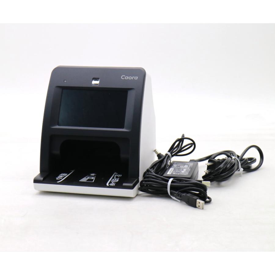 富士通 Caora 顔認証付きカードリーダー 通電確認及びタッチパネルの