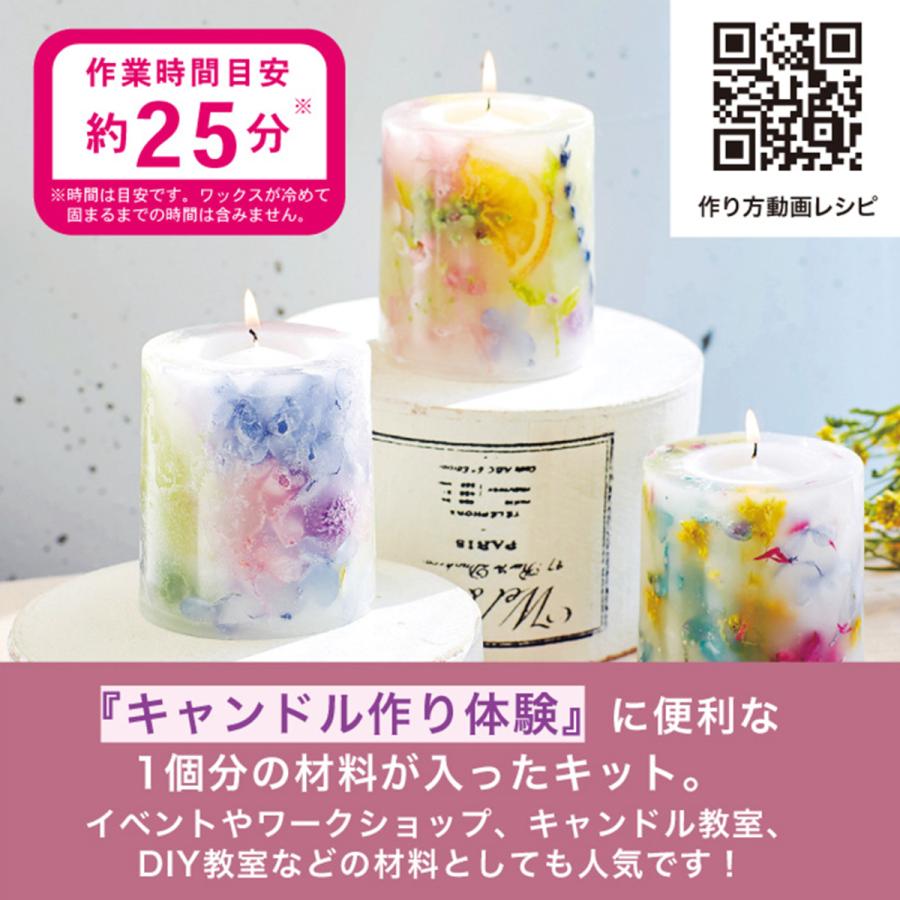 手作り キャンドルキット ボタニカルキャンドル／アロマ フレグランス