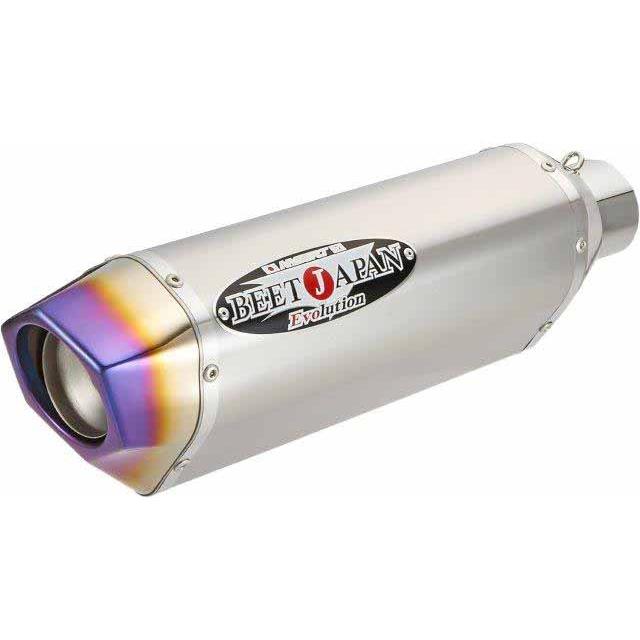 BEET ZX-4R SE NASSERT Evolution Type2 スリップオン クリアチタン