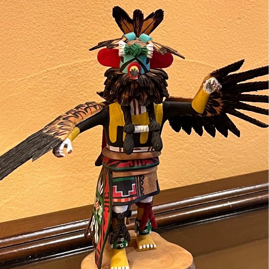 イーグルダンサーカチナ ネイティブアメリカン/ホピ族/カチーナ/Ron