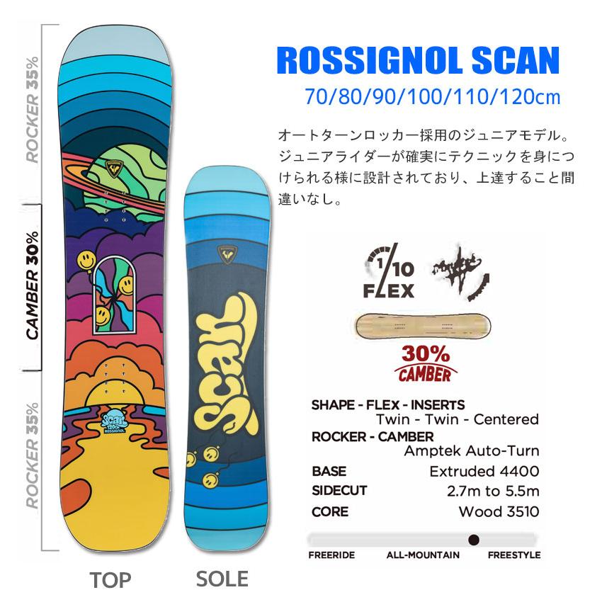 ROSSIGNOL（ロシニョール） スノーボード 3点セット キッズ ジュニア