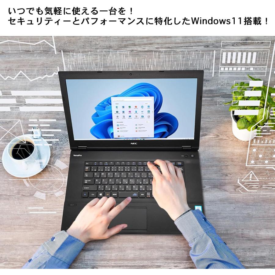 NEC 【新品SSD1TB×メモリ16GB】ノートPC 中古 ノートパソコン 安心保証