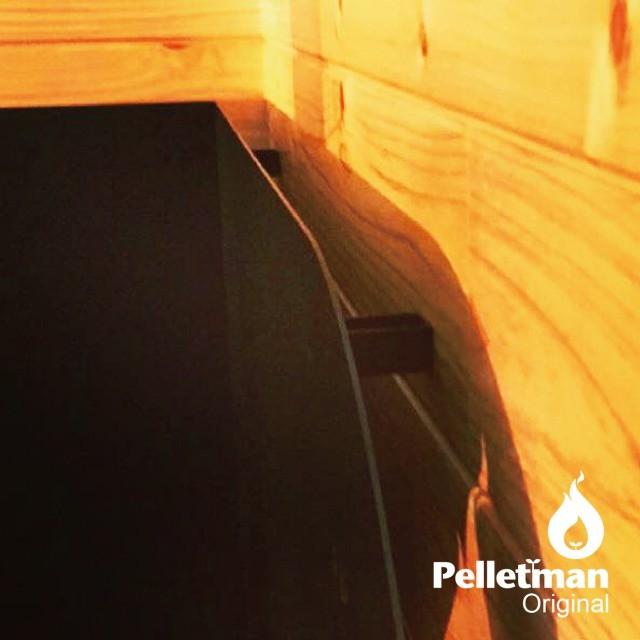 壁付けヒートシールド（遮熱板） ブラック マーク有り 向かって右面