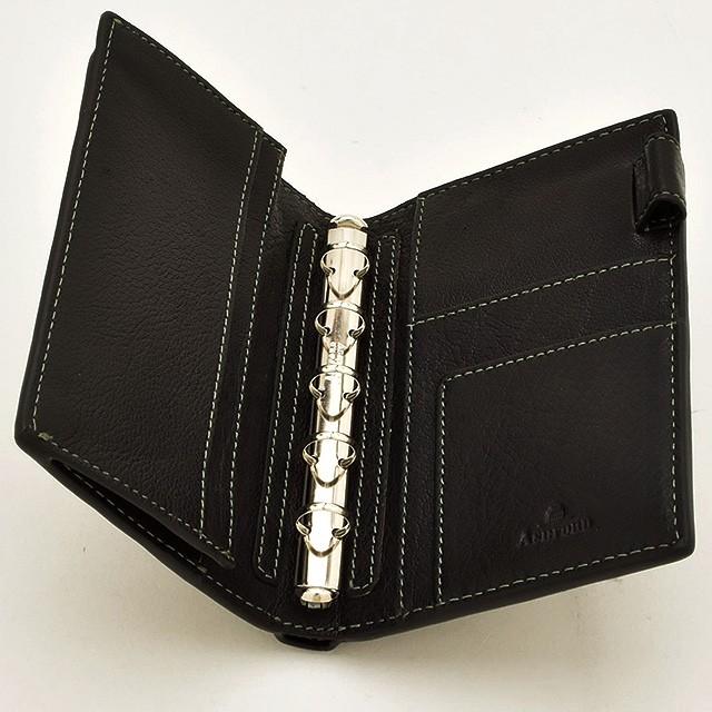 ディープ（ASHFORD） システム手帳 M5 アシュフォード ブラック