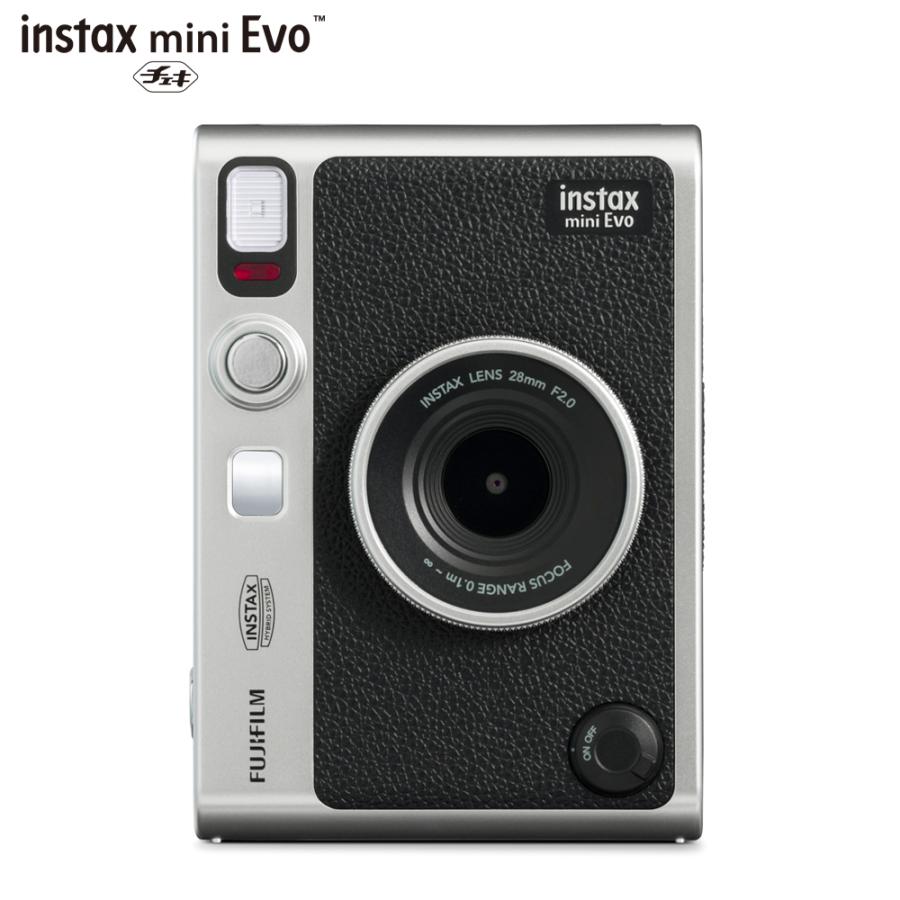 チェキ “チェキ” INSTAX mini Evo BLACK 富士フイルム FUJIFILM