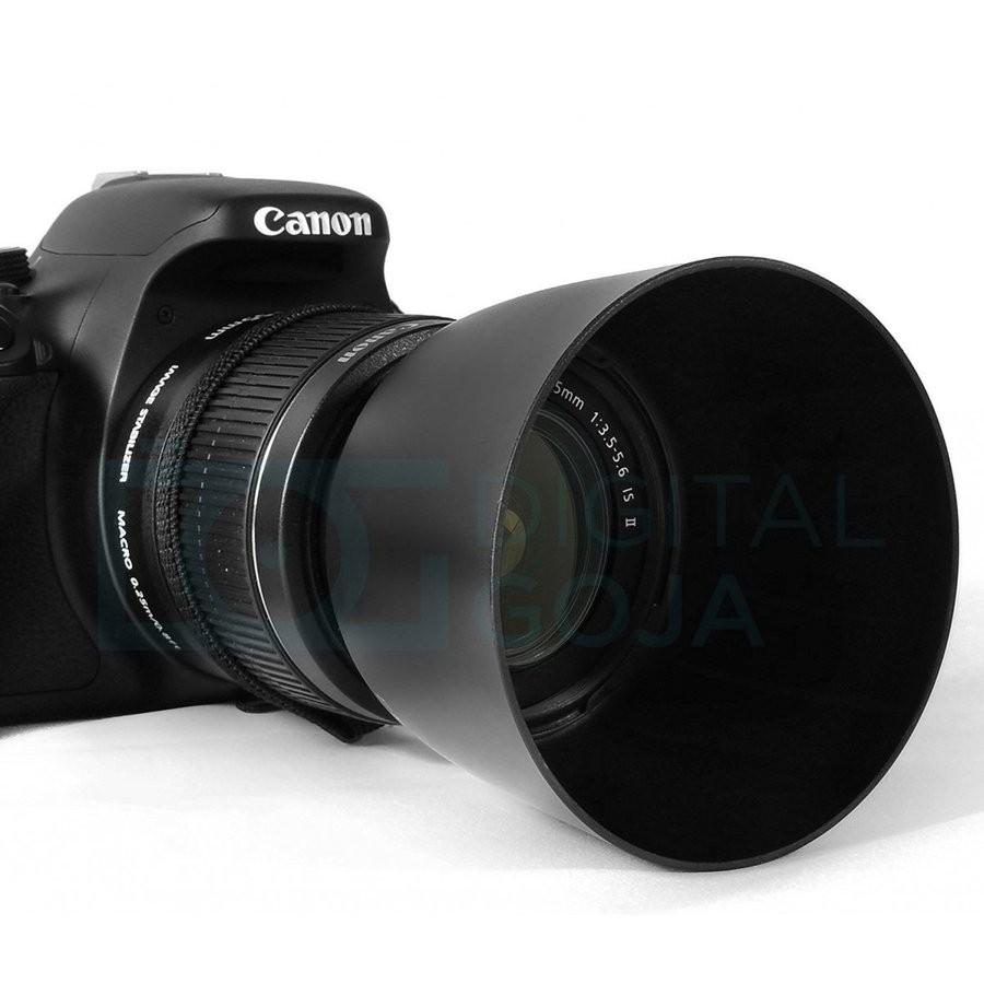ET-60 互換レンズフード キヤノン 交換レンズ EF-S55-250mm F4-5.6 IS