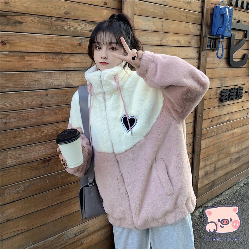 フリースジャケット レディース ボアジャケット ブルゾン アウター