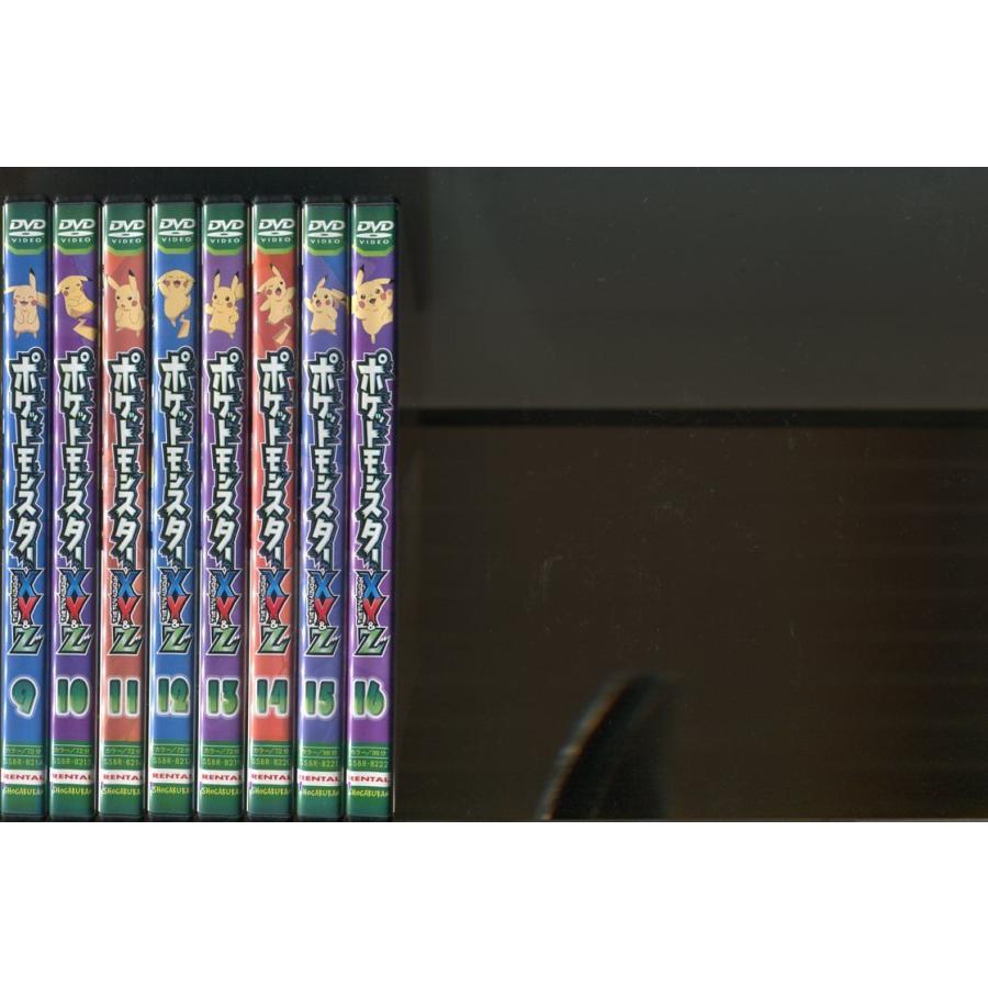 ポケットモンスターXY＆Z/全16巻セット 中古DVD レンタル落ち/松本梨香