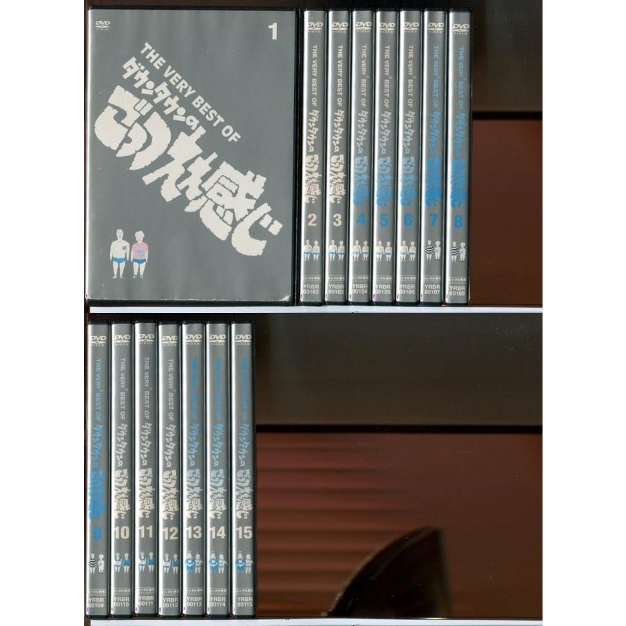 ダウンタウンのごっつええ感じ 全15巻セット/DVD 中古 レンタル落ち
