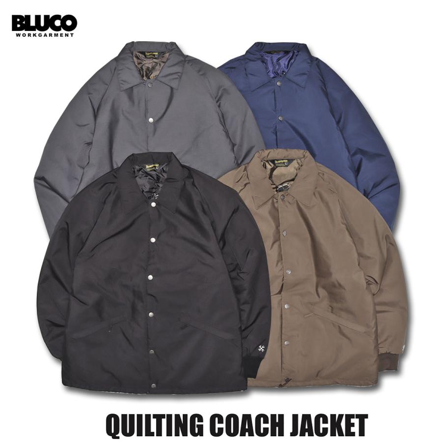 BLUCO（ブルコ） ☆セールプライス!!☆ OL-1351 QUILTING COACH JACKET