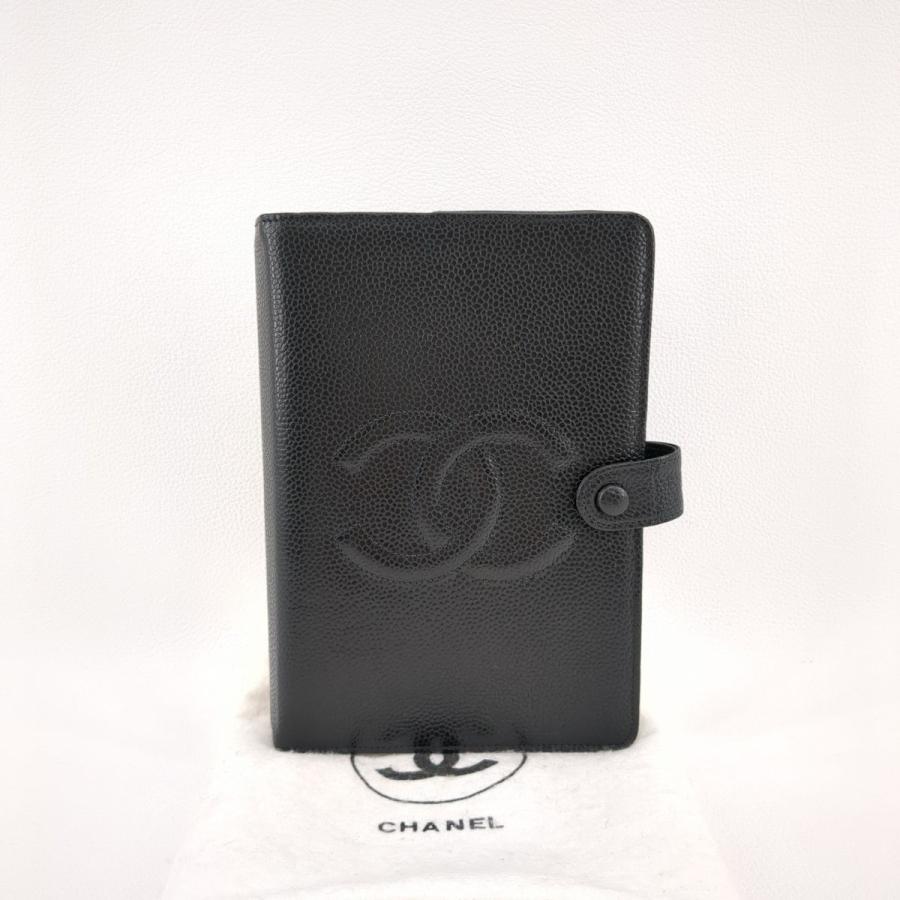 CHANEL（シャネル） 極美品】シャネル 手帳カバー 6穴 A07013 ココ