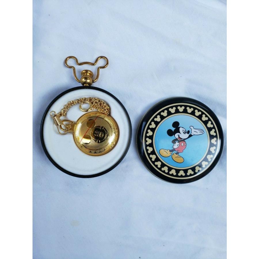 colibri コリブリ ディズニー ミッキーマウス ポリッシュゴールド懐中
