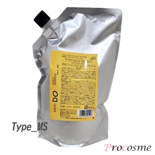 DEMI DO デミドゥ スカルプ シャンプー タイプ MS 詰替え 1000ml｜混合