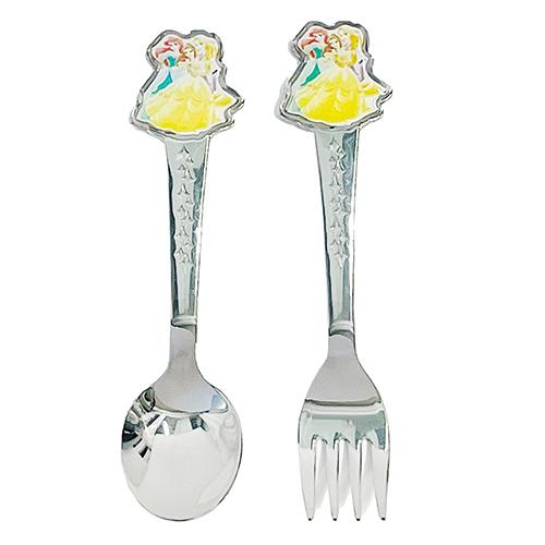 スケーター ディズニープリンセス ステンレス スプーン & フォーク