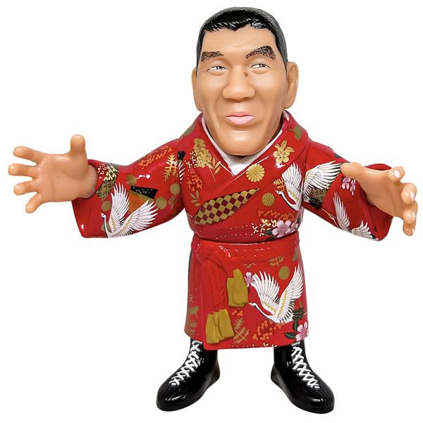 爆買 16dソフビコレクション ジャイアント馬場[鶴ガウンVer