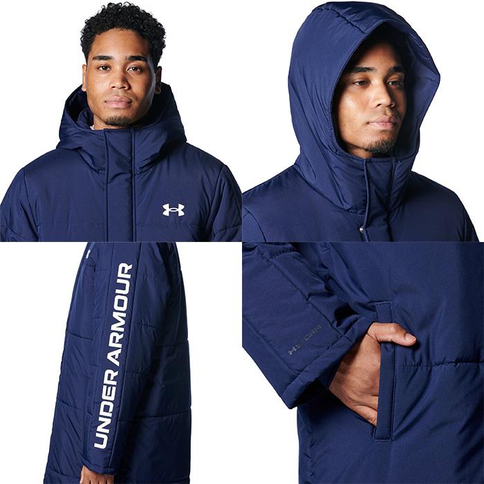 UNDER ARMOUR（アンダーアーマー） 長袖 ベンチコート 中綿 UAロゴ