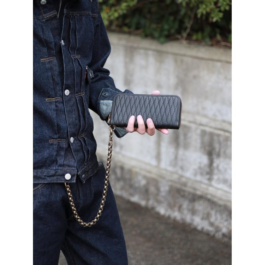バックドロップレザーズ ウォレットチェーン 真鍮 BACKDROP Leathers