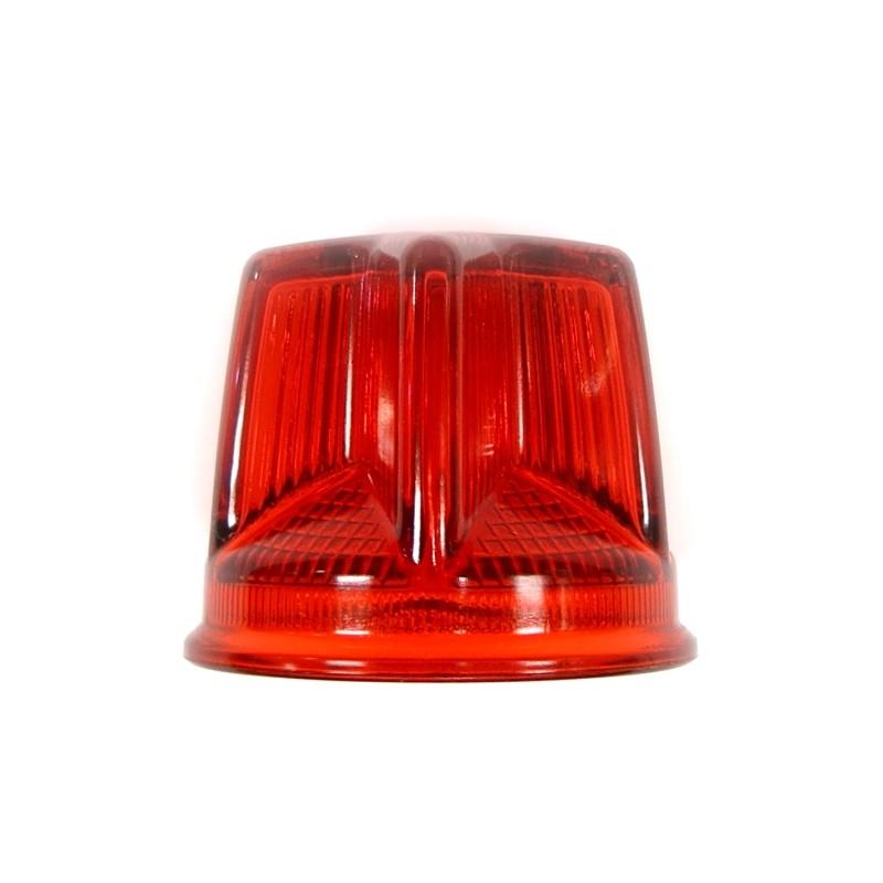 星型バスマーカーレンズ(ガラス製) オレンジ トラック用品 AS アート