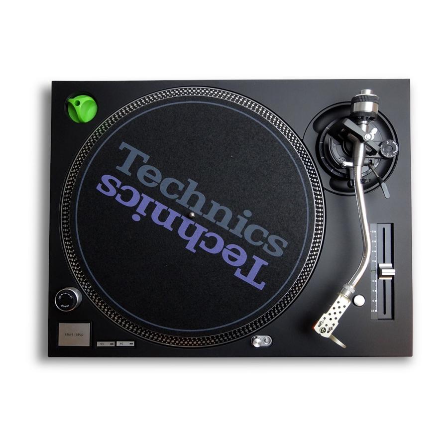 ターンテーブル カバー (Faceplate) つや消しブラック 1枚 （for