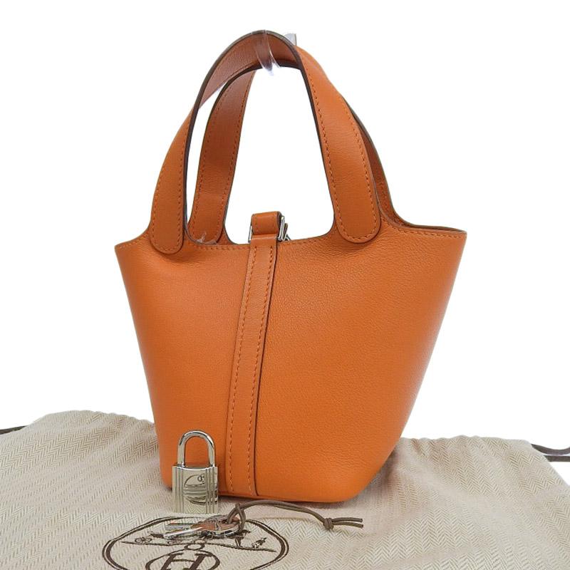 ピコタン エルメス HERMES ピコタンロック マイクロ ハンドバッグ
