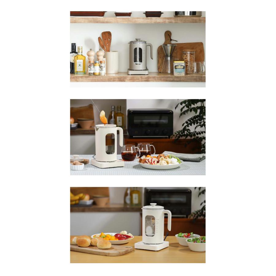 BRUNO crassy+ ［ 温度調節マルチケトル ］ブルーノ 電気ケトル 保温