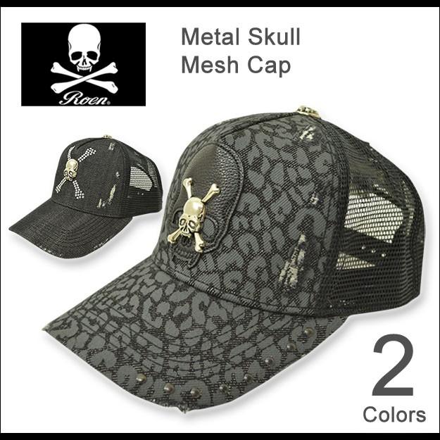 Roen（ロエン） スカル メッシュキャップ メンズ レディース キャップ