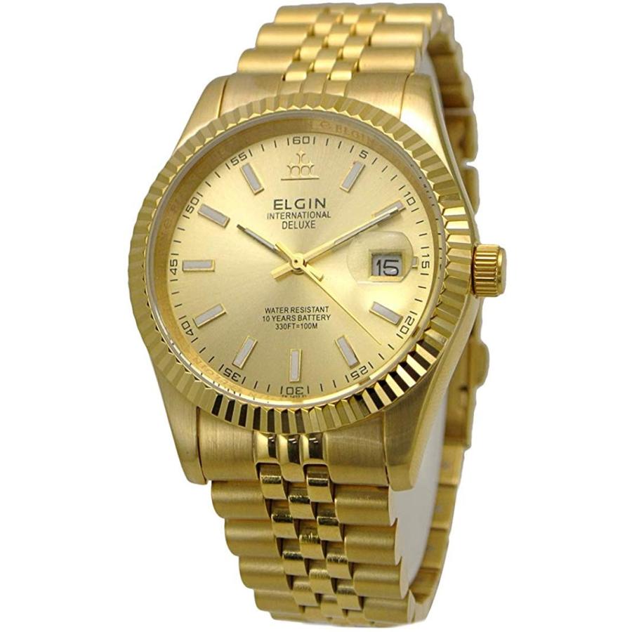 ELGIN（エルジン） 【国内正規品】ELGIN 腕時計 メンズ ゴールドベルト