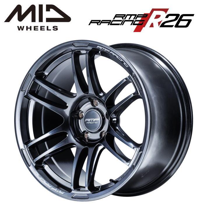 RMP マルカサービス MID RMP RACING R26 18インチ 7.5J インセット50 5