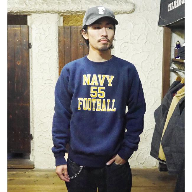 BUZZ RICKSON'S バズリクソンズ スウェット BR69140 NAVY リバース