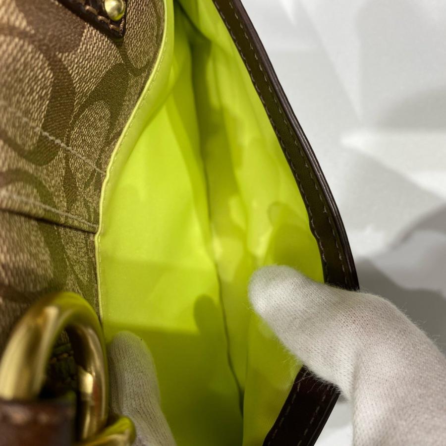 COACH（コーチ） 【COACH】コーチ シグネチャー ハンドバッグ ゴールド