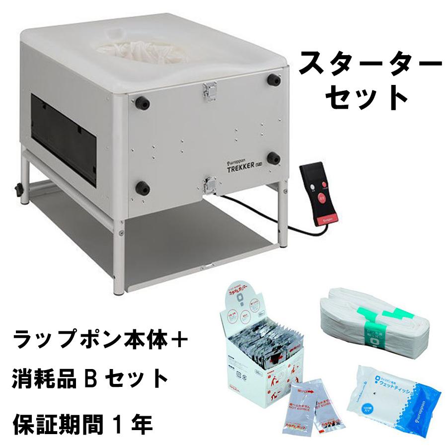 限定特価 ラップポン トレッカーWT-4（S） シルバー スターターセット