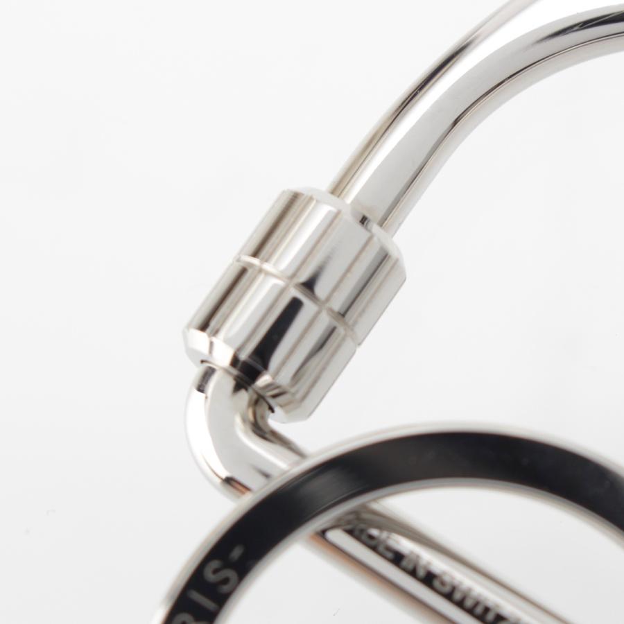 HERMES（エルメス） GP エトリエ キーホルダー キーリング シルバー