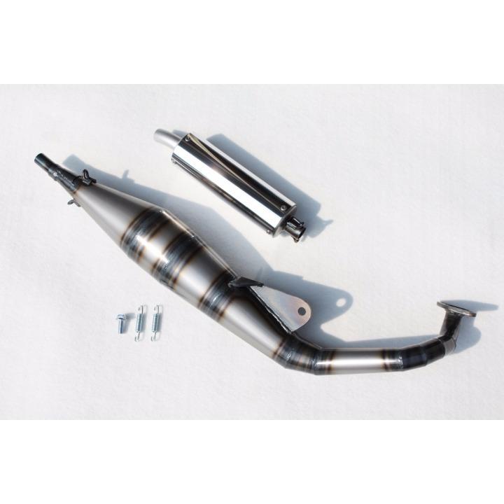 rb-works製☆スズキZZ/レッツII用☆レーシングチャンバー (マフラー