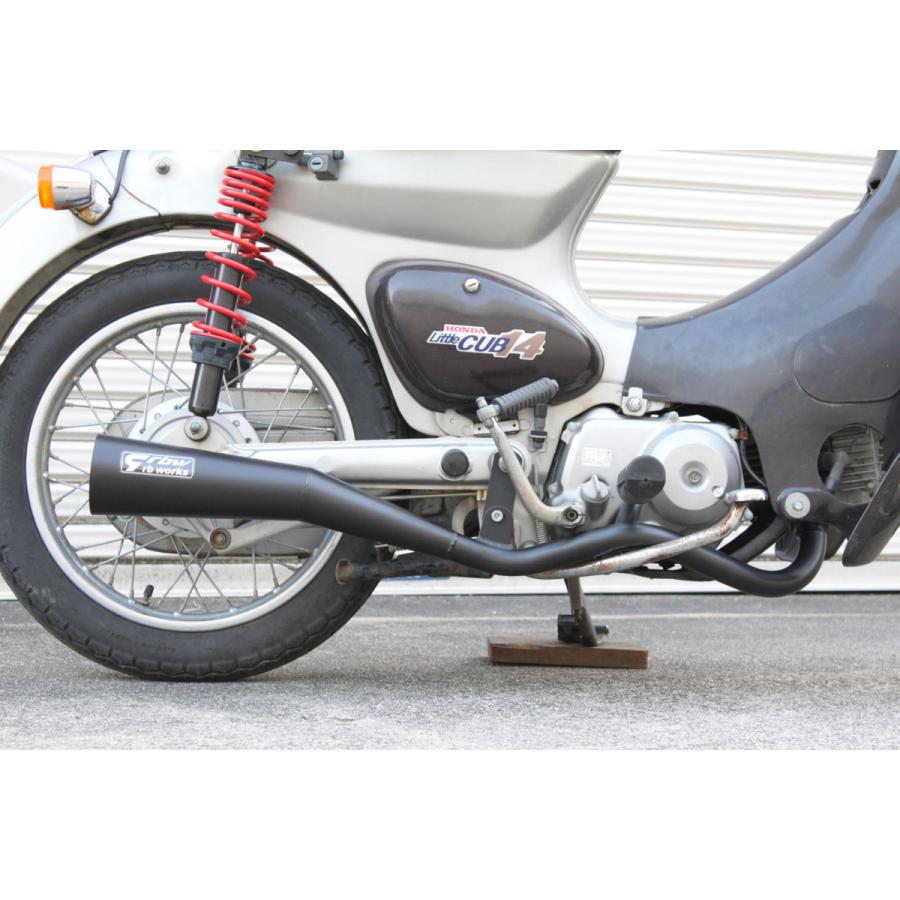 新品☆スーパーカブ50 70 90 リトルカブ メガホンマフラー